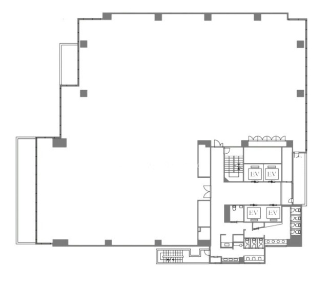 関電不動産渋谷ビル3F 間取り図