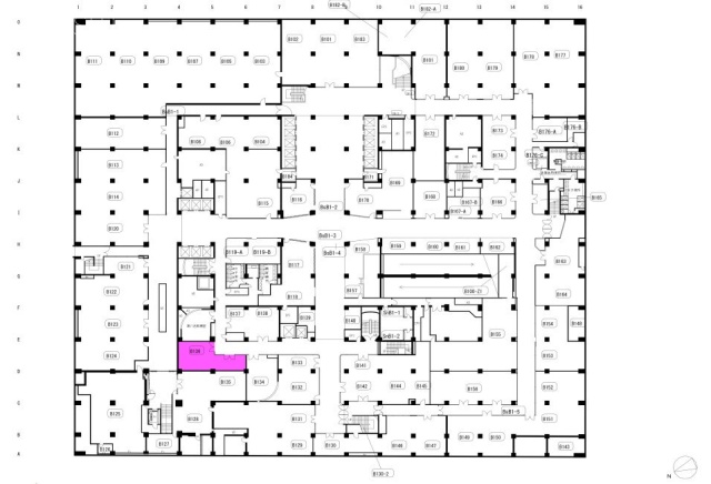 新東京ビルB1F 間取り図