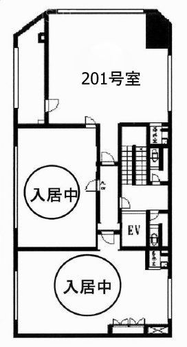 コヤマビル201 間取り図