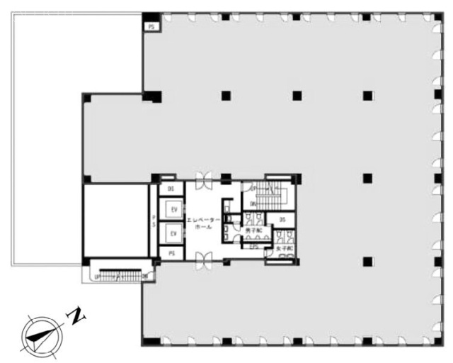 ランディック第2新橋ビル7F 間取り図