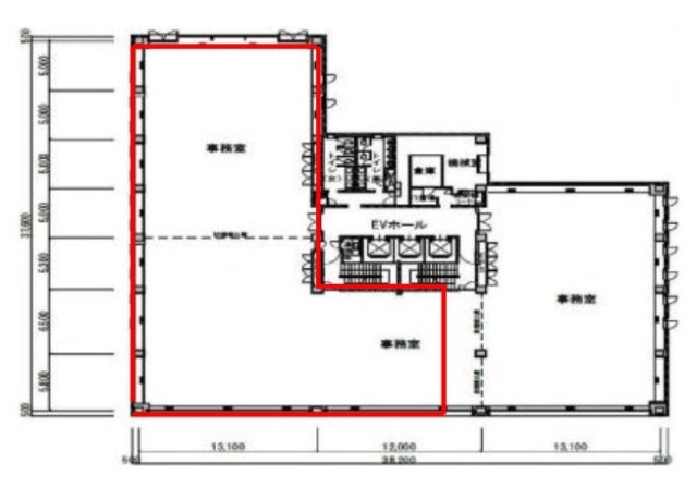 初台光山ビルA 間取り図
