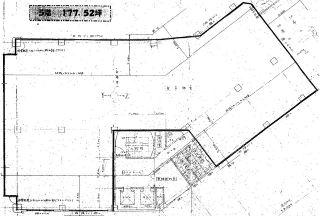 帝都渋谷ビル5F 間取り図
