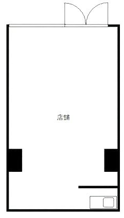 ソレイユ八王子ビル103 間取り図