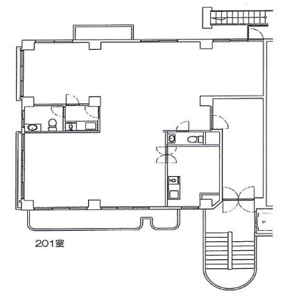 オークハウス202 間取り図