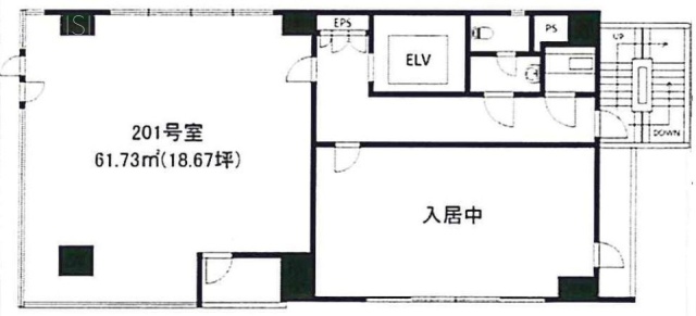 高木ビル11F 間取り図