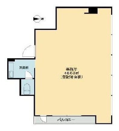 日建神保町ビルA 間取り図