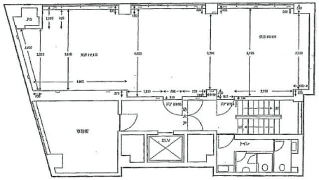 寿ビル3F 間取り図