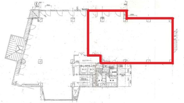 プライム高田馬場4丁目ビル2F 間取り図