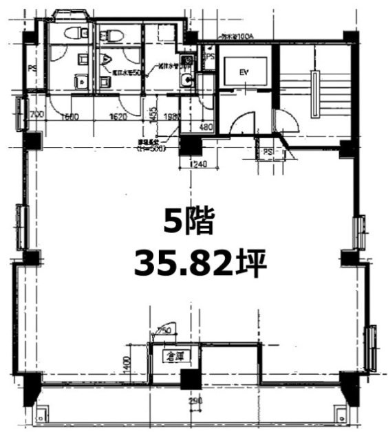 西新宿第一手塚ビル5F 間取り図