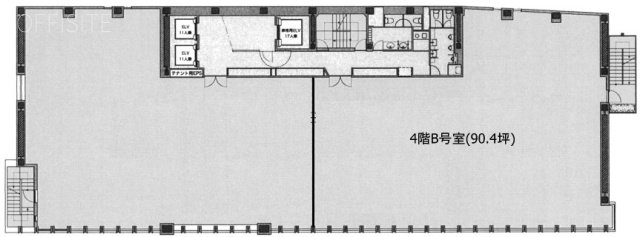 田町日工ビルB 間取り図