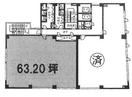 第3愛和ビルA 間取り図