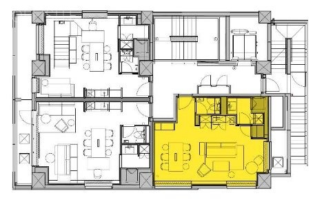 BIASTA JIMBOCHOA 間取り図