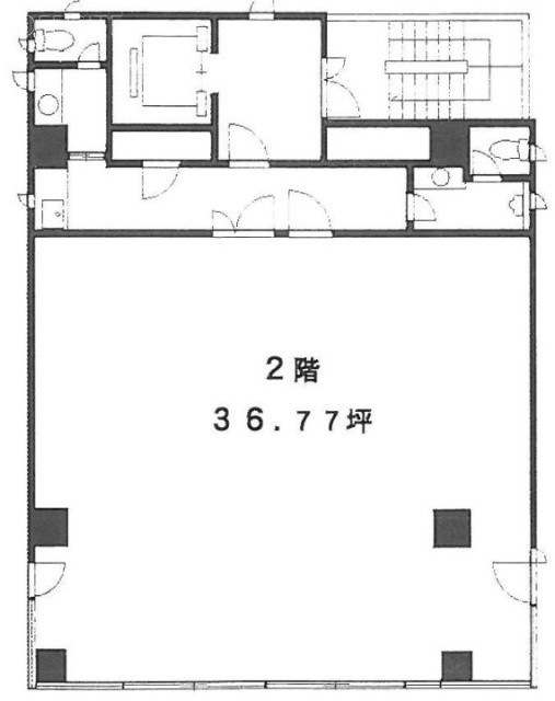 ダイナミックビル2F 間取り図