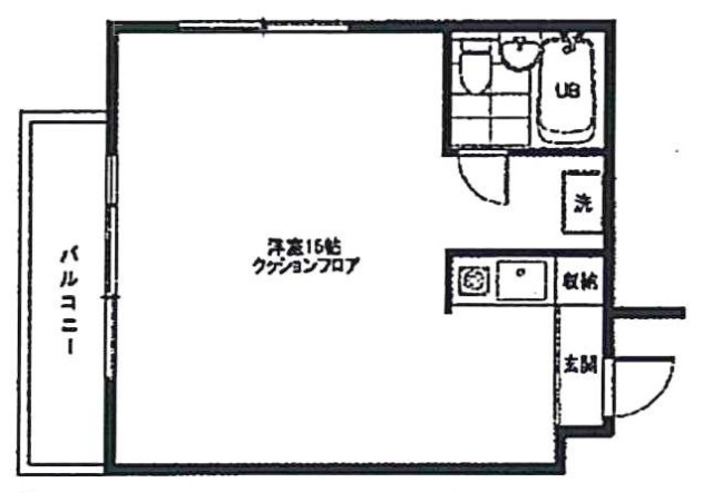 青山マトリックスビル303 間取り図