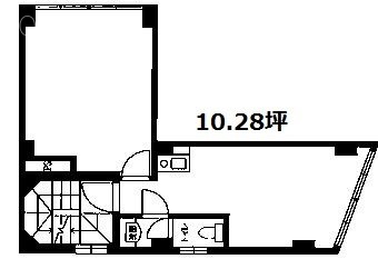 BビレッジⅢビル2F 間取り図