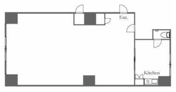 グランシャリオ王子101 間取り図