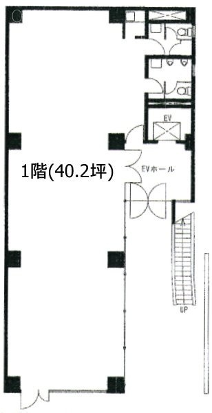 第37下川(NAVAL)ビル1F 間取り図