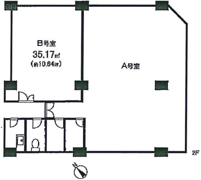 高橋ビルB 間取り図