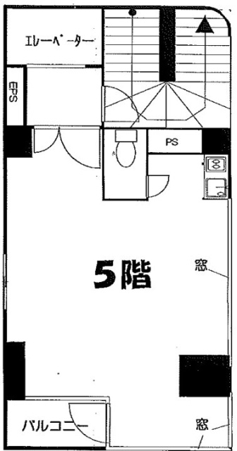 ローライビルディングⅡ5F 間取り図