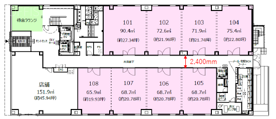 KOIL BASE106 間取り図