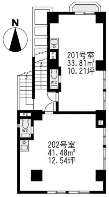 K2高島平ビル201 間取り図