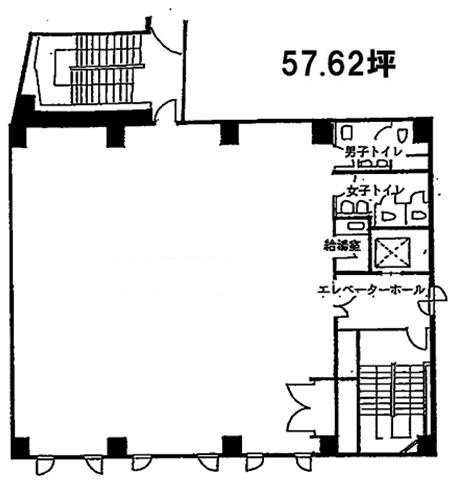 マックス本社別館ビル2F 間取り図