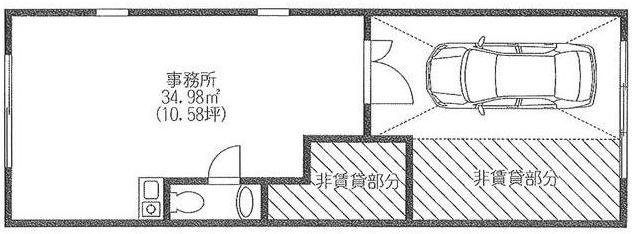 武田事務所ビル101 間取り図