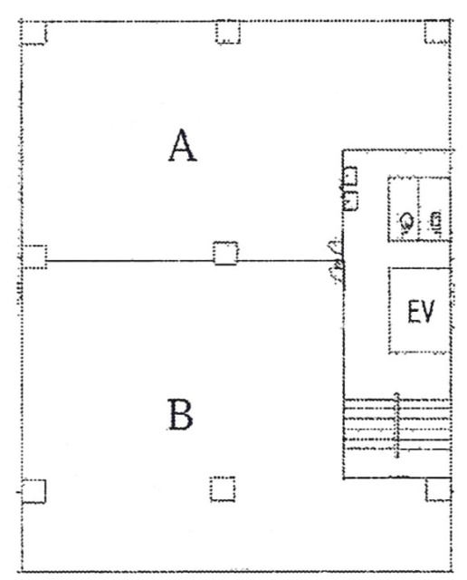 美濃友ビルB 間取り図