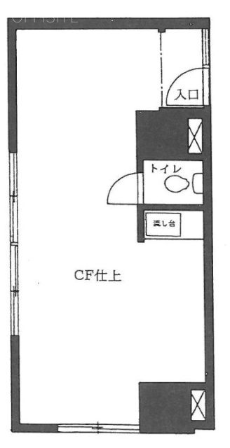 セントビラ永谷ビル106 間取り図