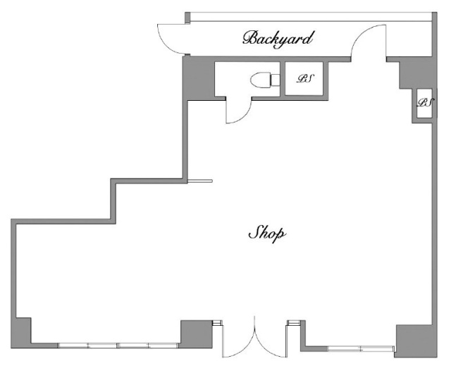 アルテリア浜松町1F 間取り図