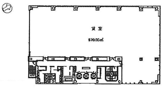 京橋TDビル4F 間取り図