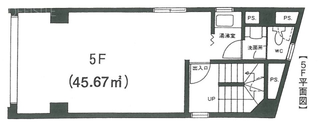 タキカワ恵比寿ビル4F 間取り図