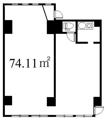 サンハイツ高田馬場101 間取り図
