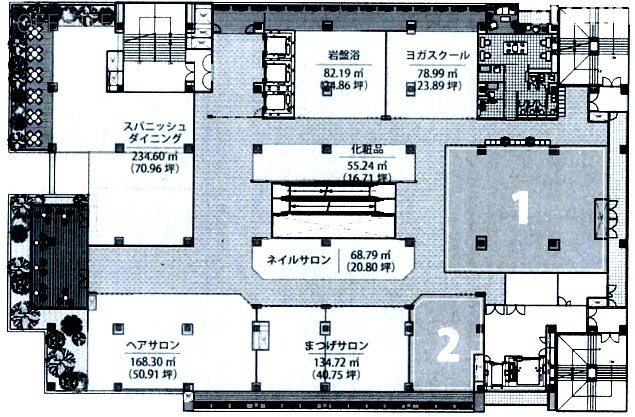 プレミアヨコハマ505 間取り図