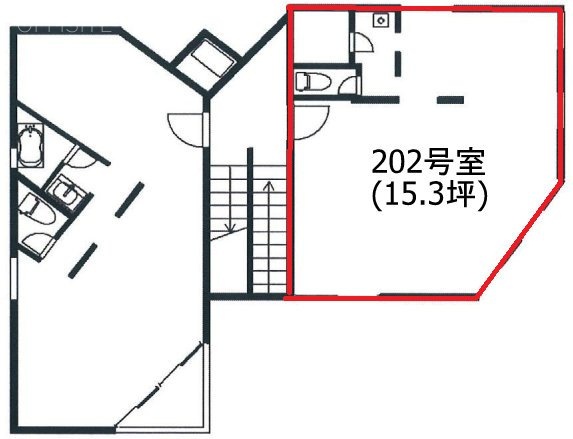 いろは館202 間取り図