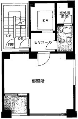 ヴィア・パルコビル401 間取り図