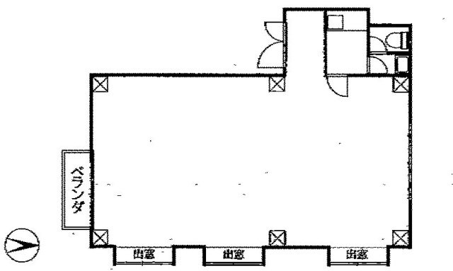 関原ビル203 間取り図