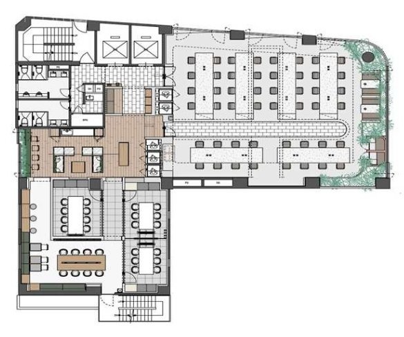 グランファースト芝大門7F 間取り図