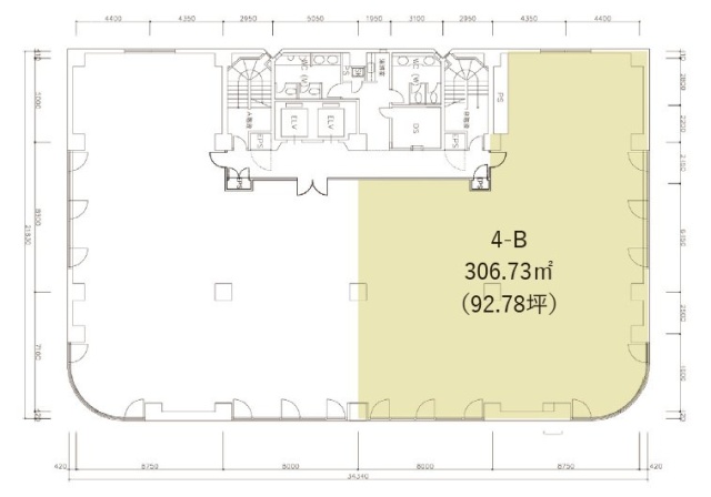 渋谷センタープレイスB 間取り図