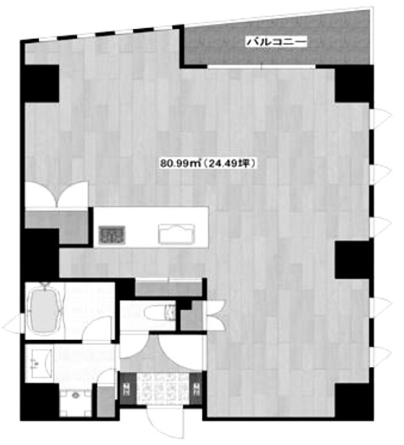 ソフィア白金ビル10F 間取り図