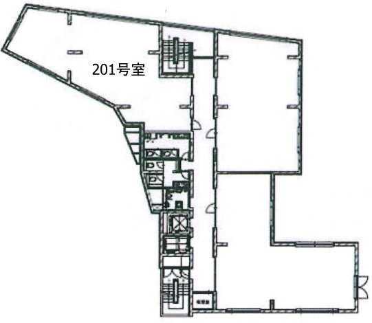 ルコタージュビル201 間取り図