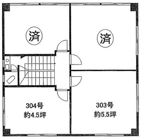 KTビル304 間取り図