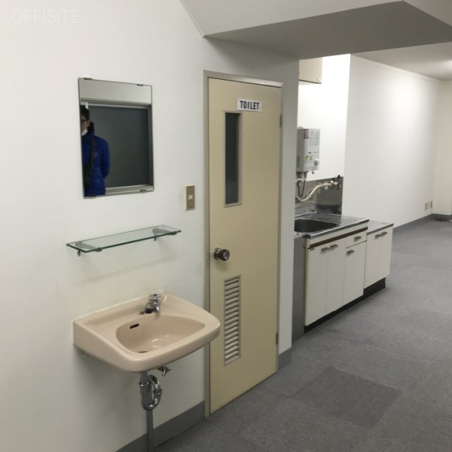 大栗ビル201 2階 トイレ入口