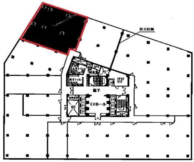 三会堂ビル7F 間取り図