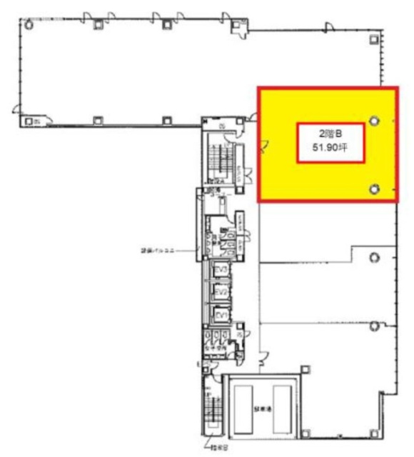 蒲田プライムB 間取り図