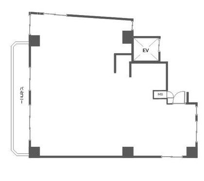 岡本ビル6F 間取り図