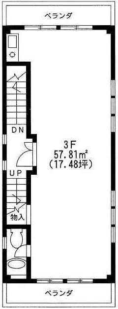 エルバビル3F 間取り図