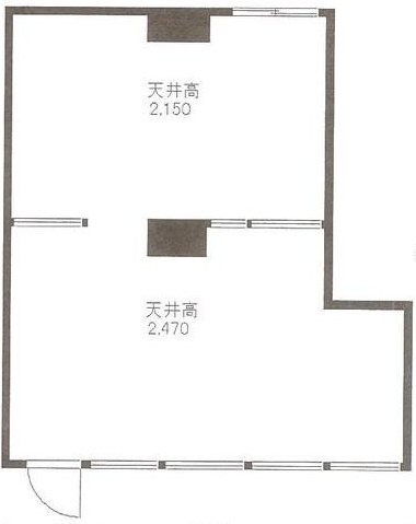 用賀駅ビル2F 間取り図