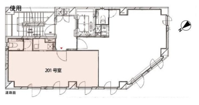 リオン南青山201 間取り図