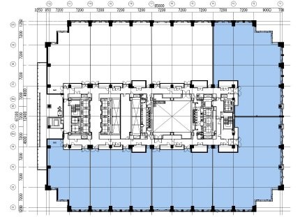 神谷町トラストタワー25F 間取り図